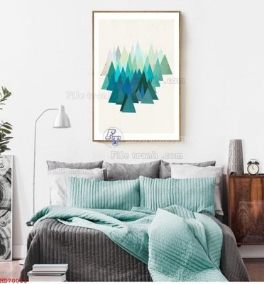 File in ấn File bộ tranh treo hiện đại HD70011 (bản gốc) sắc nét