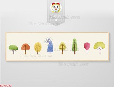 File PSD File bộ tranh treo hiện đại HD70032 (nguyên bản) cho thiết kế