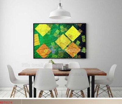 File tranh File bộ tranh treo hiện đại HD70176 (gốc) phong cách tối giản