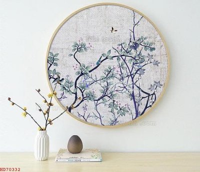 File gốc File bộ tranh treo hiện đại HD70332 (in tráng gương) nghệ thuật