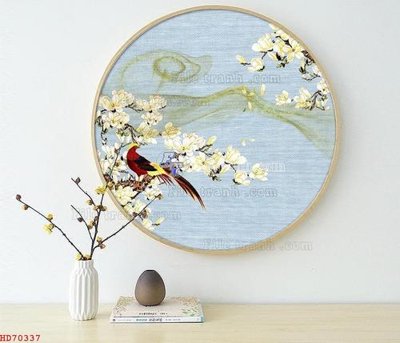 Tải file gốc in lụa File bộ tranh treo hiện đại HD70337 siêu nét