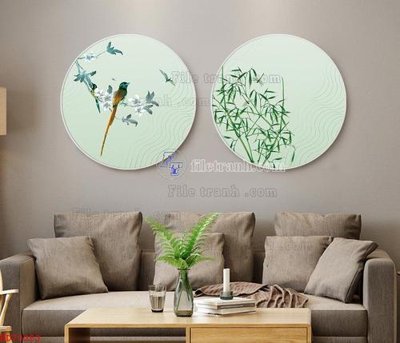 File in ấn cao cấp File bộ tranh treo hiện đại HD70353 (file gốc)