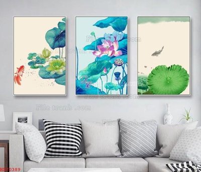 Tải file File bộ tranh treo hiện đại HD70389 (gốc) làm file tranh quảng cáo