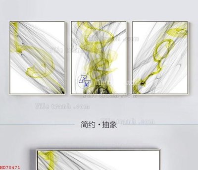 Tải file File bộ tranh treo hiện đại HD70471 (gốc) làm file tranh quảng cáo