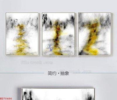 File in ấn File bộ tranh treo hiện đại HD70486 (bản gốc) sắc nét