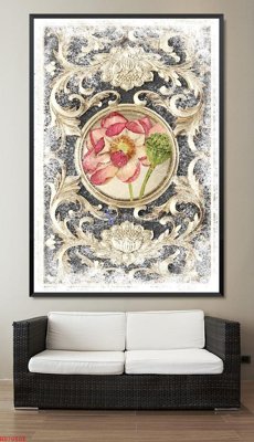 Tải file File bộ tranh treo hiện đại HD70505 (gốc) làm tranh treo tường