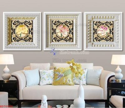 File gốc File bộ tranh treo hiện đại HD70506 (phiên bản chuẩn) để in ấn