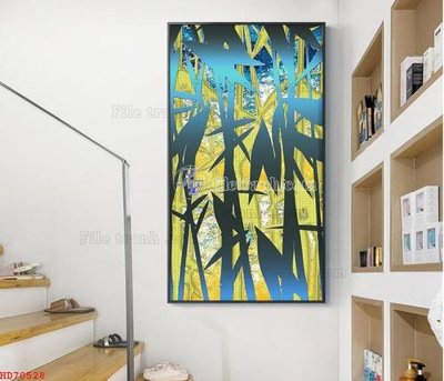 File PSD in ấn File bộ tranh treo hiện đại HD70528 (chất lượng cao)