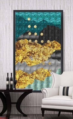 Tải file File bộ tranh treo hiện đại HD70574 (gốc) làm tranh trang trí