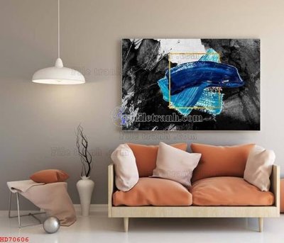 File in trần File bộ tranh treo hiện đại HD70606 (bản gốc) 5D