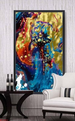 File tranh gốc File bộ tranh treo hiện đại HD70608 (bản quyền) file PSD