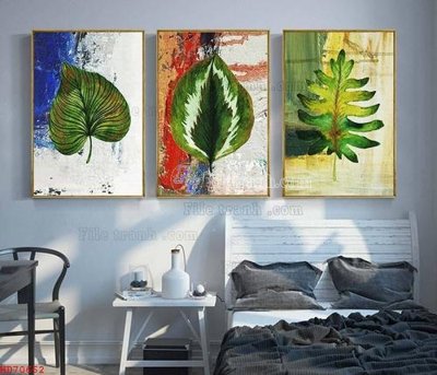 File gốc File bộ tranh treo hiện đại HD70662 (cho in ấn) độc quyền