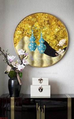 Hình ảnh file gốc in lụa File bộ tranh treo hiện đại HD70703