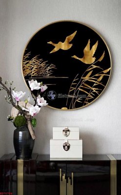 File ảnh File bộ tranh treo hiện đại HD70704 (gốc) dùng in Pano