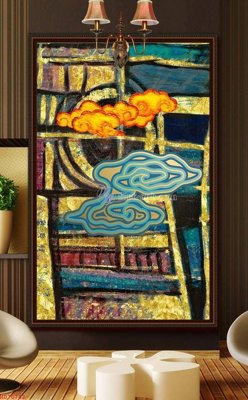 File gốc File bộ tranh treo hiện đại HD70742 (AI/EPS) cho in ấn