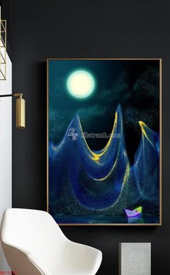 File gốc File bộ tranh treo hiện đại HD70783 (phong cách) tối giản