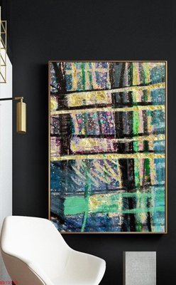 File tranh gốc File bộ tranh treo hiện đại HD70790 chủ đề hiện đại