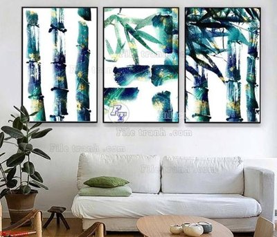 File gốc File bộ tranh treo hiện đại HD70800 (phong cách) tối giản