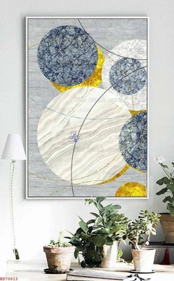 File gốc File bộ tranh treo hiện đại HD70813 (in mica) làm bảng hiệu