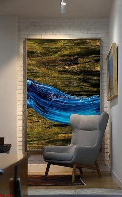 File tranh File bộ tranh treo hiện đại HD70885 (bản gốc) treo phòng ăn