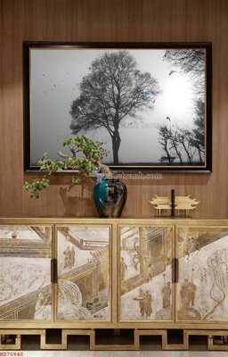 File ảnh File bộ tranh treo hiện đại HD70940 (gốc) in poster