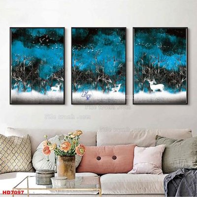 File gốc File tranh bộ hiện đại HD7097 (thiết kế) cho in ấn