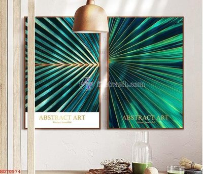 File ảnh File bộ tranh treo hiện đại HD70974 (gốc) in poster