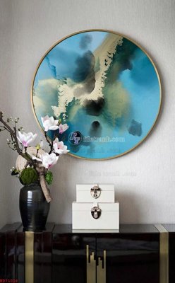 File tranh File bộ tranh treo hiện đại HD71016 (file gốc) chuẩn màu in