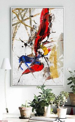 File gốc in ấn File bộ tranh treo hiện đại HD71084 chuẩn màu CMYK