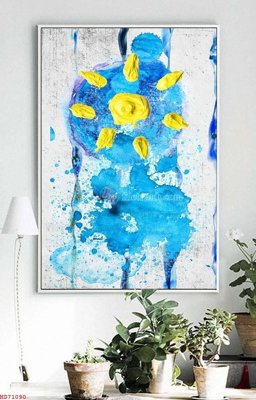 Cung cấp file tranh gốc File bộ tranh treo hiện đại HD71090 độc quyền