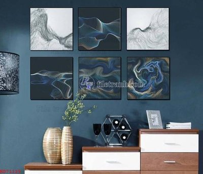 Cung cấp file tranh gốc File bộ tranh treo hiện đại HD71129 độc quyền