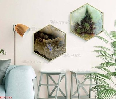 File in ấn File bộ tranh treo hiện đại HD71182 (bản gốc) cao cấp