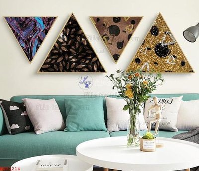 File in ấn File bộ tranh treo hiện đại HD71214 (bản gốc) từ file gốc