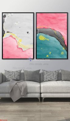 Tải file gốc File bộ tranh treo hiện đại HD71314 (in khổ lớn) không mờ