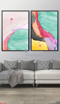 File gốc File bộ tranh treo hiện đại HD71315 (cho in ấn) từ kho Filetranh