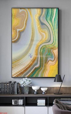 File gốc File bộ tranh treo hiện đại HD71438 (thiết kế) độc quyền