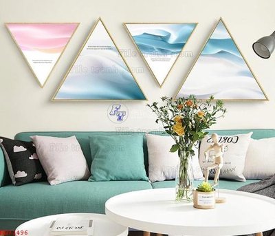 File ảnh File bộ tranh treo hiện đại HD71496 (gốc) in standee