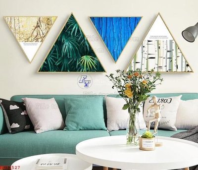 File tranh gốc File bộ tranh treo hiện đại HD71527 chủ đề hiện đại