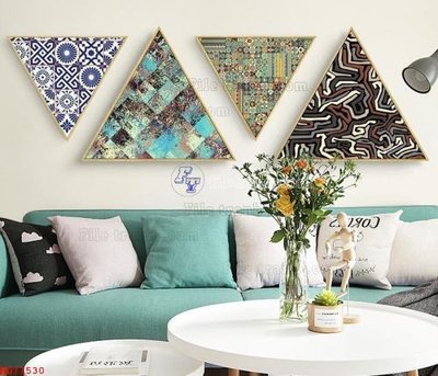 Tải file File bộ tranh treo hiện đại HD71530 (gốc) làm file tranh quảng cáo