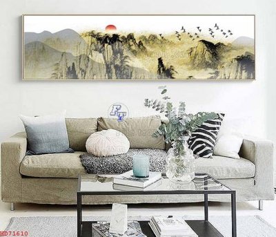 File gốc in ấn File bộ tranh treo hiện đại HD71610 chuẩn màu CMYK