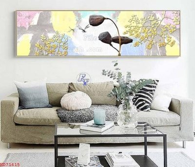 File gốc File bộ tranh treo hiện đại HD71615 (bản quyền) cho in ấn