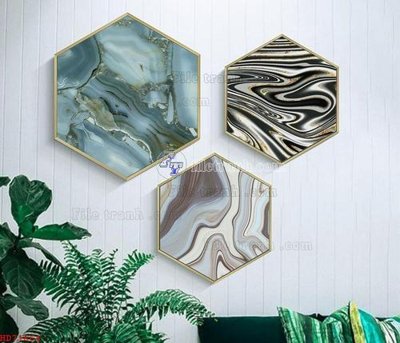 Download file tranh File bộ tranh treo hiện đại HD71664 (file gốc PSD)