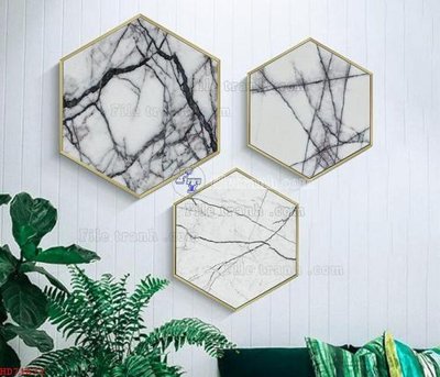 Tải file tranh gốc File bộ tranh treo hiện đại HD71672 chất lượng cao