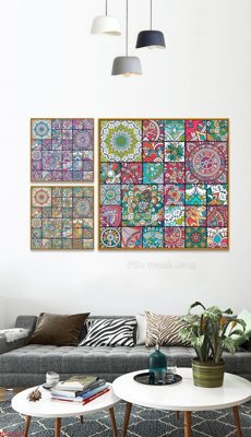 File gốc File bộ tranh treo hiện đại HD71691 (PNG) không nền chất lượng