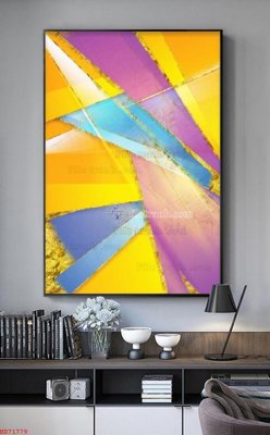 Download file File bộ tranh treo hiện đại HD71779 (gốc) in mica đèn LED