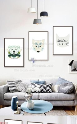 Download file File bộ tranh treo hiện đại HD71839 (gốc) cho xưởng in