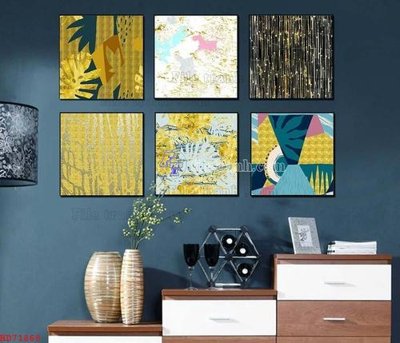 File in ấn cao cấp File bộ tranh treo hiện đại HD71868 (file gốc)