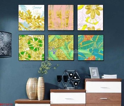 Tải file File bộ tranh treo hiện đại HD71870 (gốc) chủ đề phong thủy