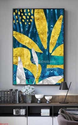 File ảnh File bộ tranh treo hiện đại HD71879 (gốc) dùng in Pano