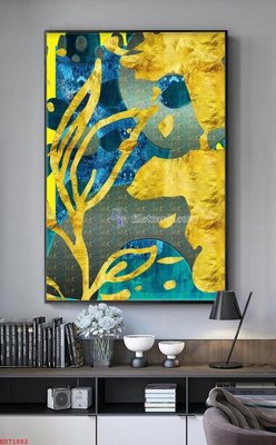 File tranh trang trí File bộ tranh treo hiện đại HD71882 (file gốc)